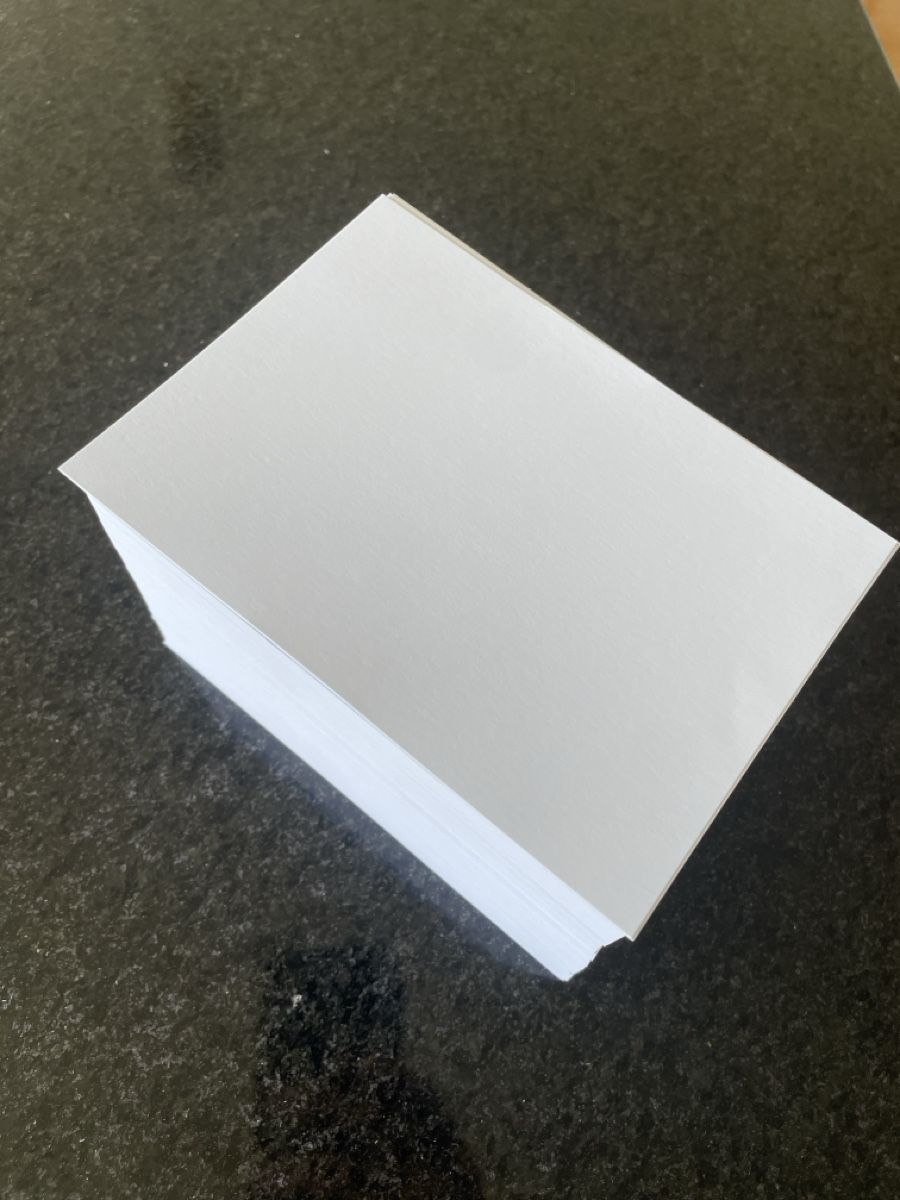 Karten: Postkarten leer ws 250 Stk. neu – Neu und originalverpackt aus Dietwil von Josy44 2
