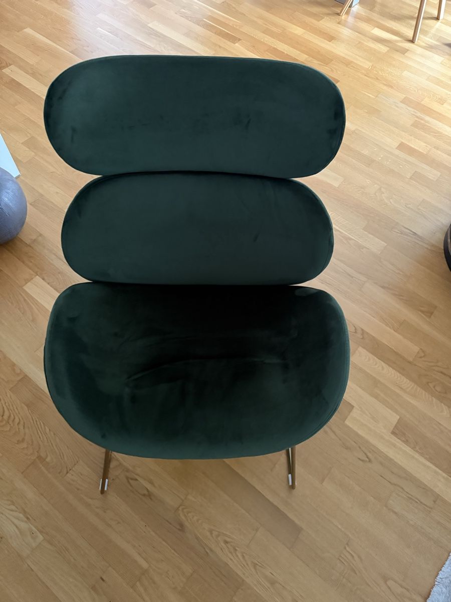 Poltrone: Sessel Samtgrün - Einzigartig NEU – Nuovo (secondo la descrizione) da Recherswil venduto da Noname1