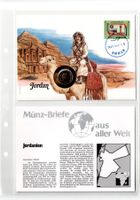 Jordanien_Münzbrief mit Beschreibung