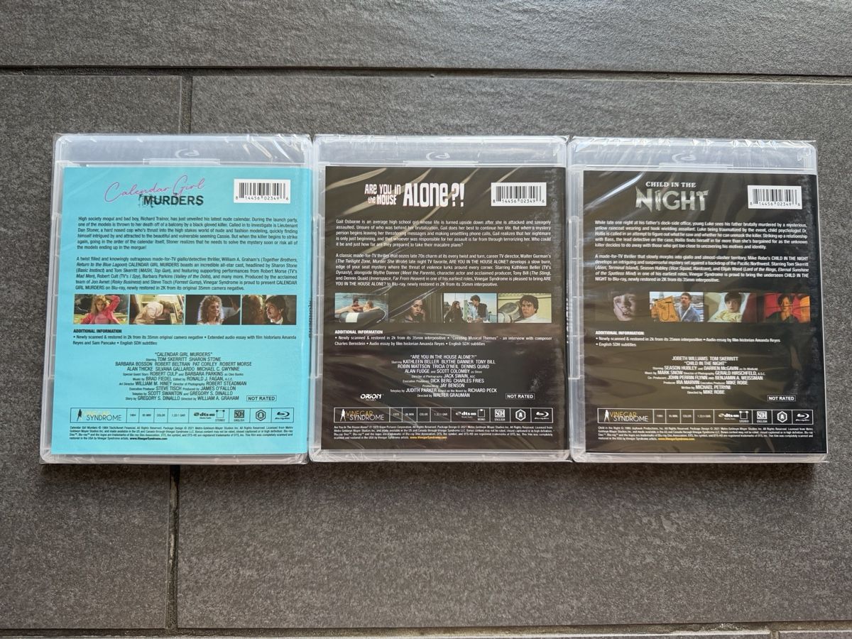 Tutti i DVDs: Televised Terror Volume 1 Vinegar Syndrome – Nuovo (secondo la descrizione) da Zürich venduto da cENS0R 5