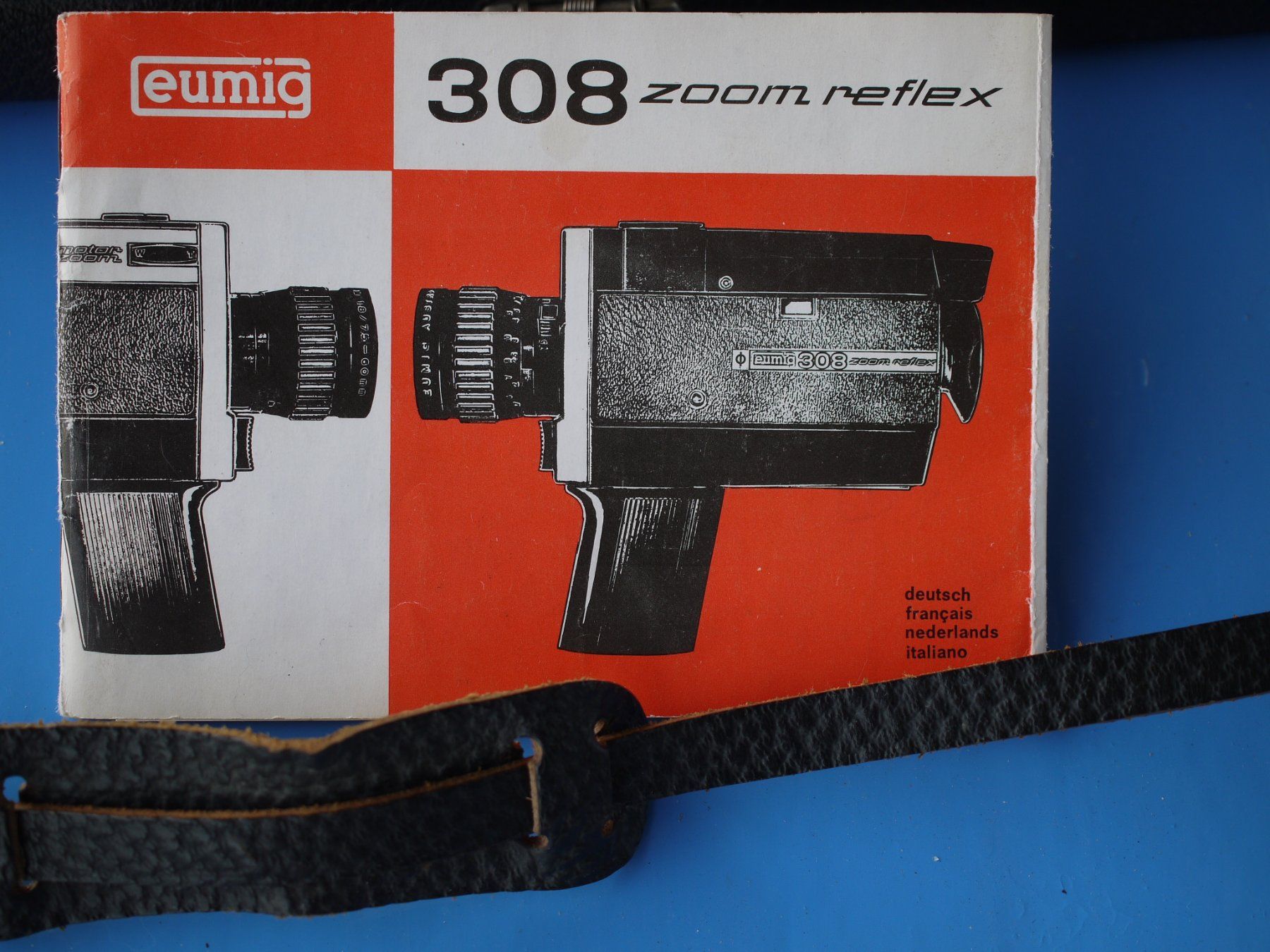 Eumig Fotocamera: Eumig 308 Zoom reflex Kamera mit Original Etui – Usato da Gross venduto da Retro20 1