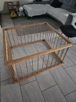 Holz Laufstall faltbar guter  1x1m