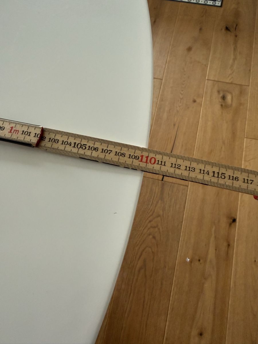 Pfister Tavoli: Küchentisch 110cm weiss – Usato da Sirnach venduto da Kariya17 4