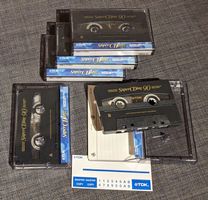 5x TDK Super CD-ing Kassetten Chrome Type II TOP 80s 90s