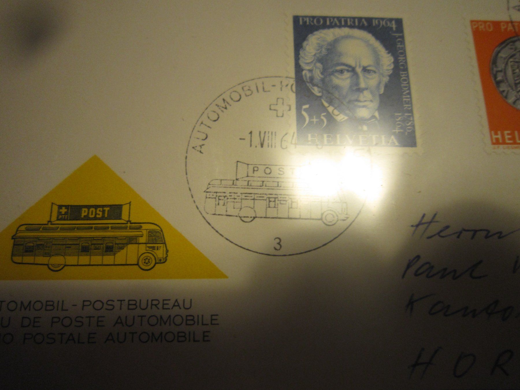 Tutti i francobolli: PP 1964 FDC und Bundesfeier – Usato da Gordola venduto da Polentaefung 3
