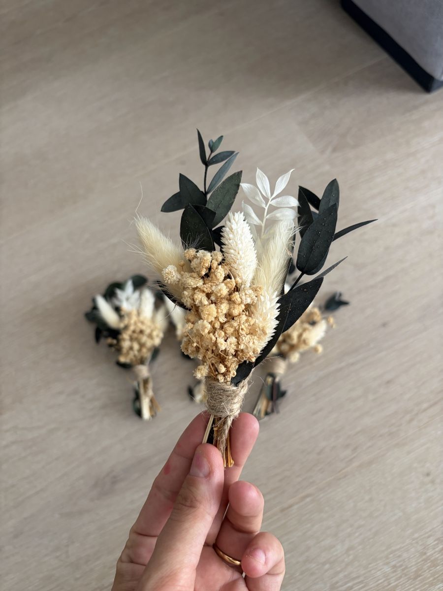 Tutte le decorazioni: 5 anstecker Trockenblumen Hochzeit – Usato da Urtenen-Schönbühl venduto da LaPriinciipessa 1