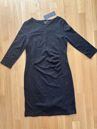 Street One Schwarz Kleid, mid Sleeves, Size M