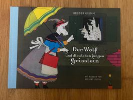 Büchlein gebunden "Der Wolf und die 7 jungen G.", Geb. Grimm