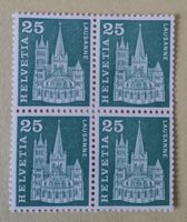 Briefmarken 4er Block 25 Rappen