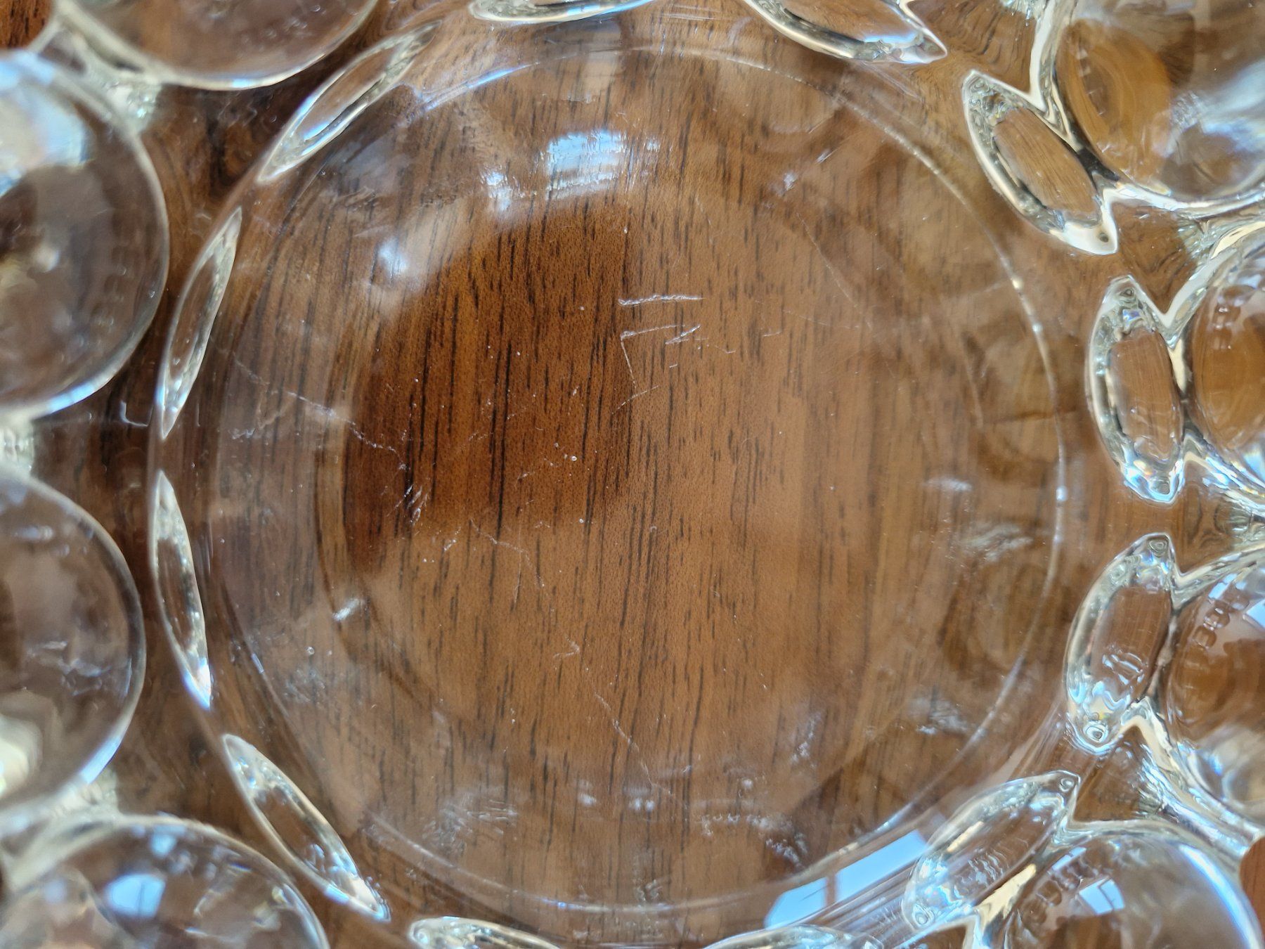 Aschenbecher: Vintage Glas Aschenbecher, Design – Gebraucht aus Bern von Antikbatik 2