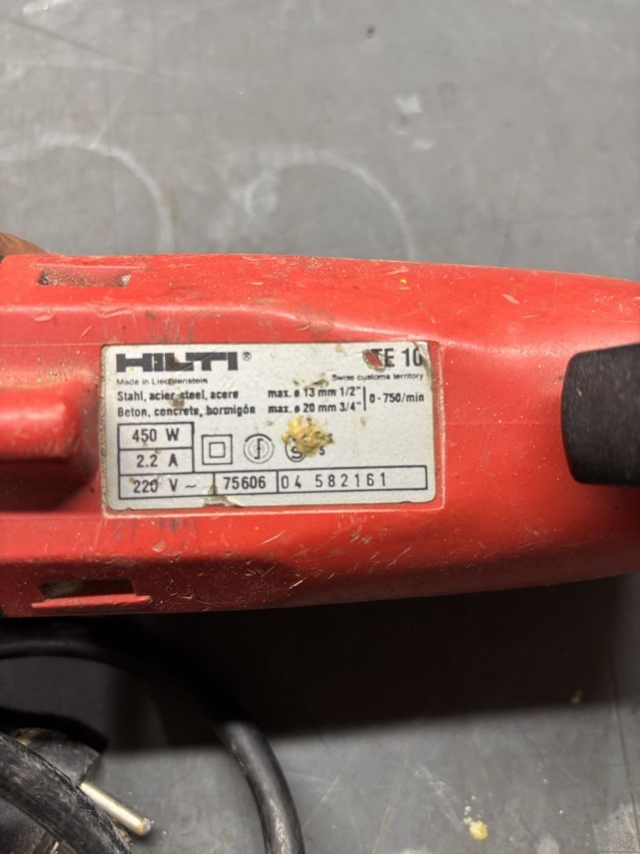 Hilti Bohrmaschinen: Hilti TE10 – Defekt aus Bichelsee von hubraum_ 1