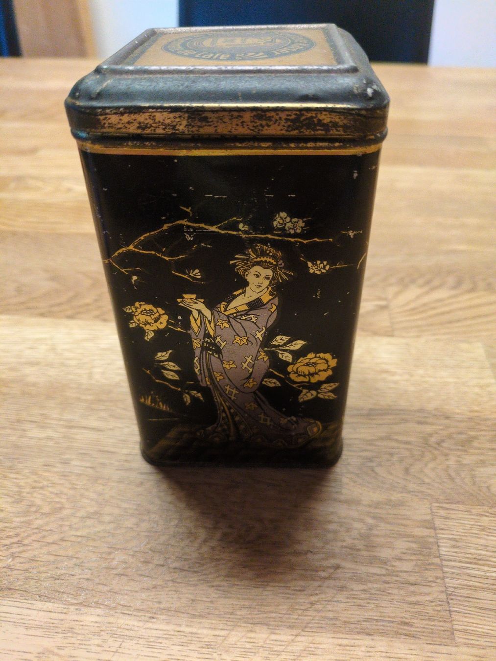 Barattoli: Antike Blechdose Societe Kaiser Kaffee Jugendstil Optik 1920 – Usato da Fankhaus (Trub) venduto da sun_7677 2