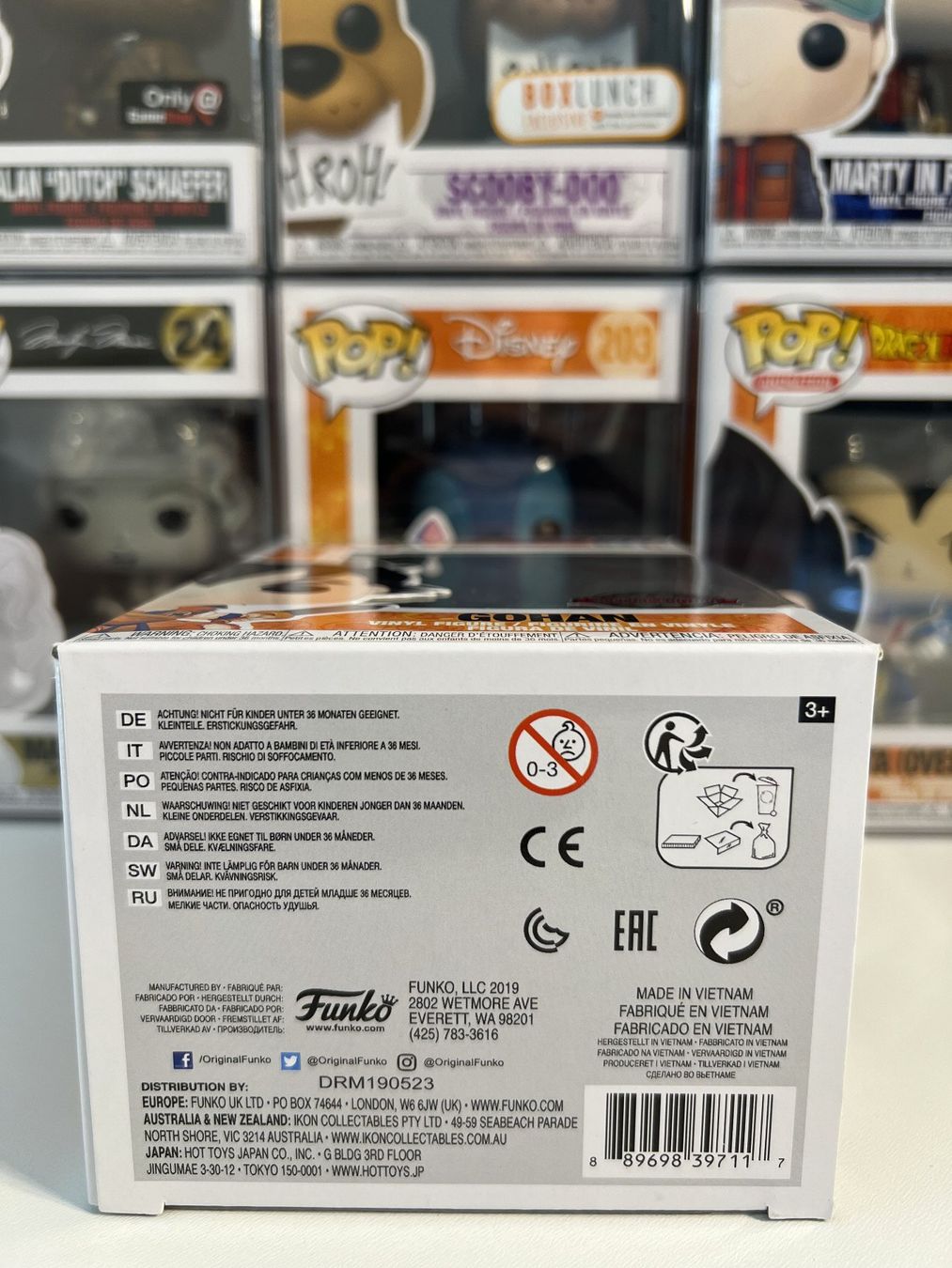 Funko Statuette: Funko POP! Animation Dragon Ball Z Gohan avec Epée Limitée – Nuovo e nell'imballaggio originale da Le Mouret venduto da perfectbijou 5