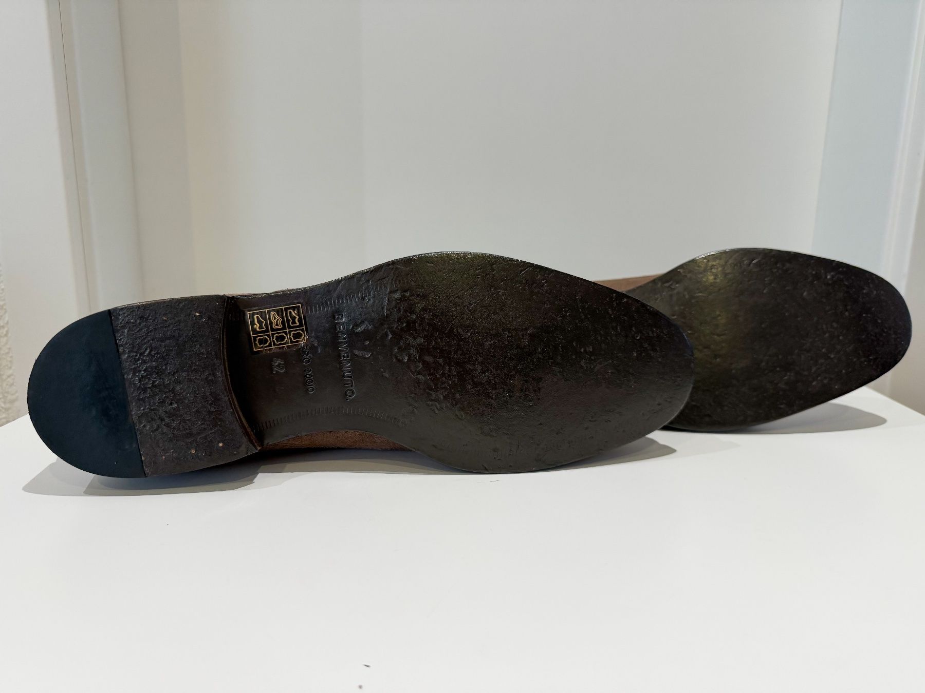 Scarpe da uomo: Benvenuto Desert Boots Leder Wildleder Gr 42 – Usato da Dietikon venduto da Angy94 4