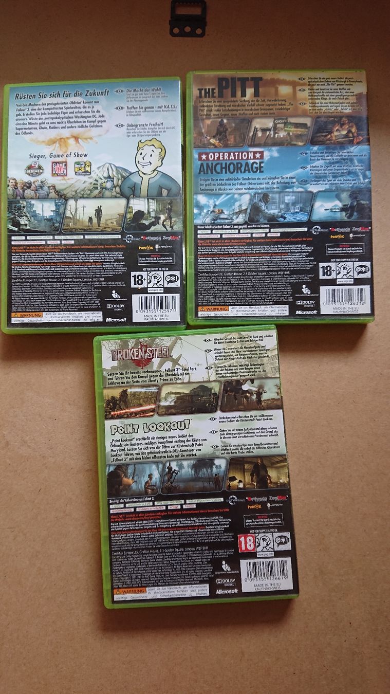 Giochi: Fallout 3 & Add-On Packs Xbox 360 – Usato da Chur venduto da FreakofRarity 1