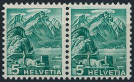 1936 - Landschaftsbilder - Abart - postfrisch **