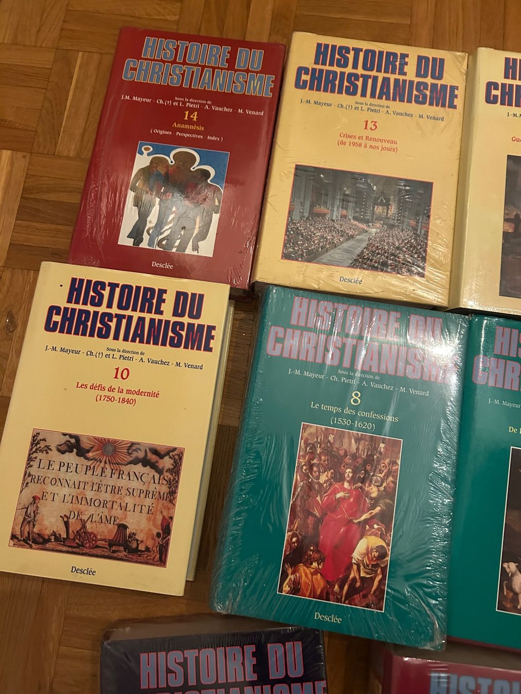 Libri: HISTOIRE DU CHRISTIANISME Meyer Set 14! – Nuovo e nell'imballaggio originale da Genève venduto da papillon2976 1