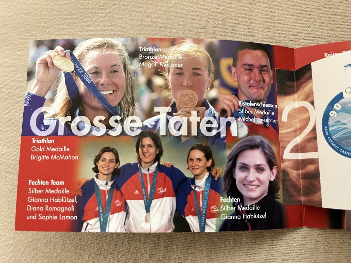 Tutti i francobolli: MH PS 9 Postfrisch, Olympia 2000 – Nuovo (secondo la descrizione) da Eppstein Vockenhausen venduto da hightech11 1