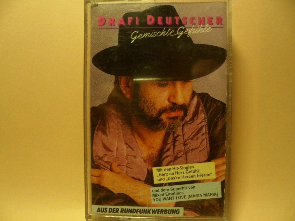 Musicassette: DRAFI  DEUTSCHER   Gemischte Gefühle – Usato da Langnau i. E. venduto da gf2_29jt