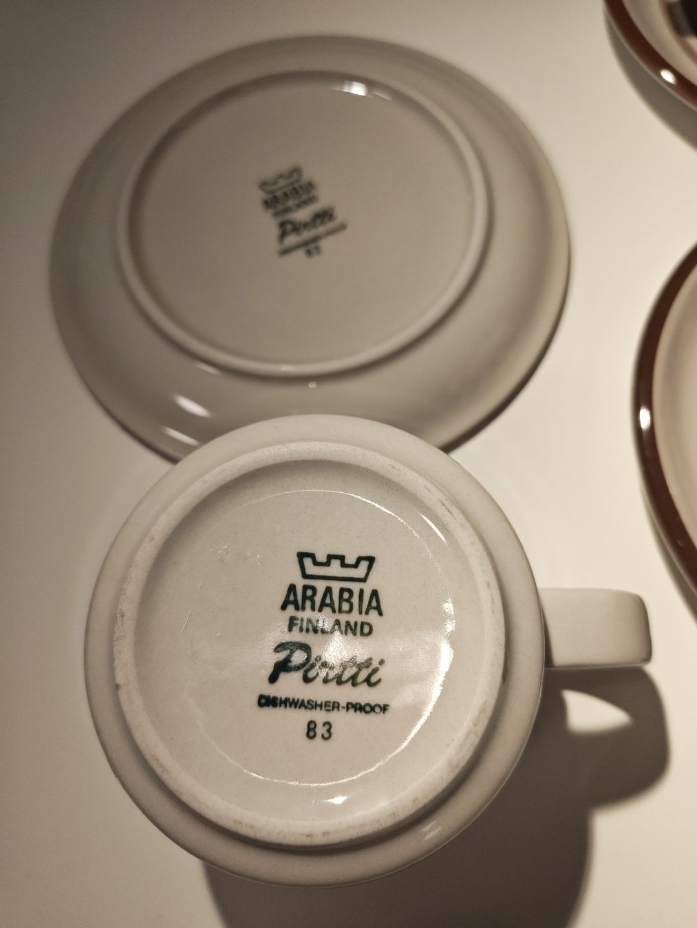 Arabia Geschirrsets: Arabia Pirtti three-piece coffee set – Gebraucht aus Kloten von tur_s79q 1