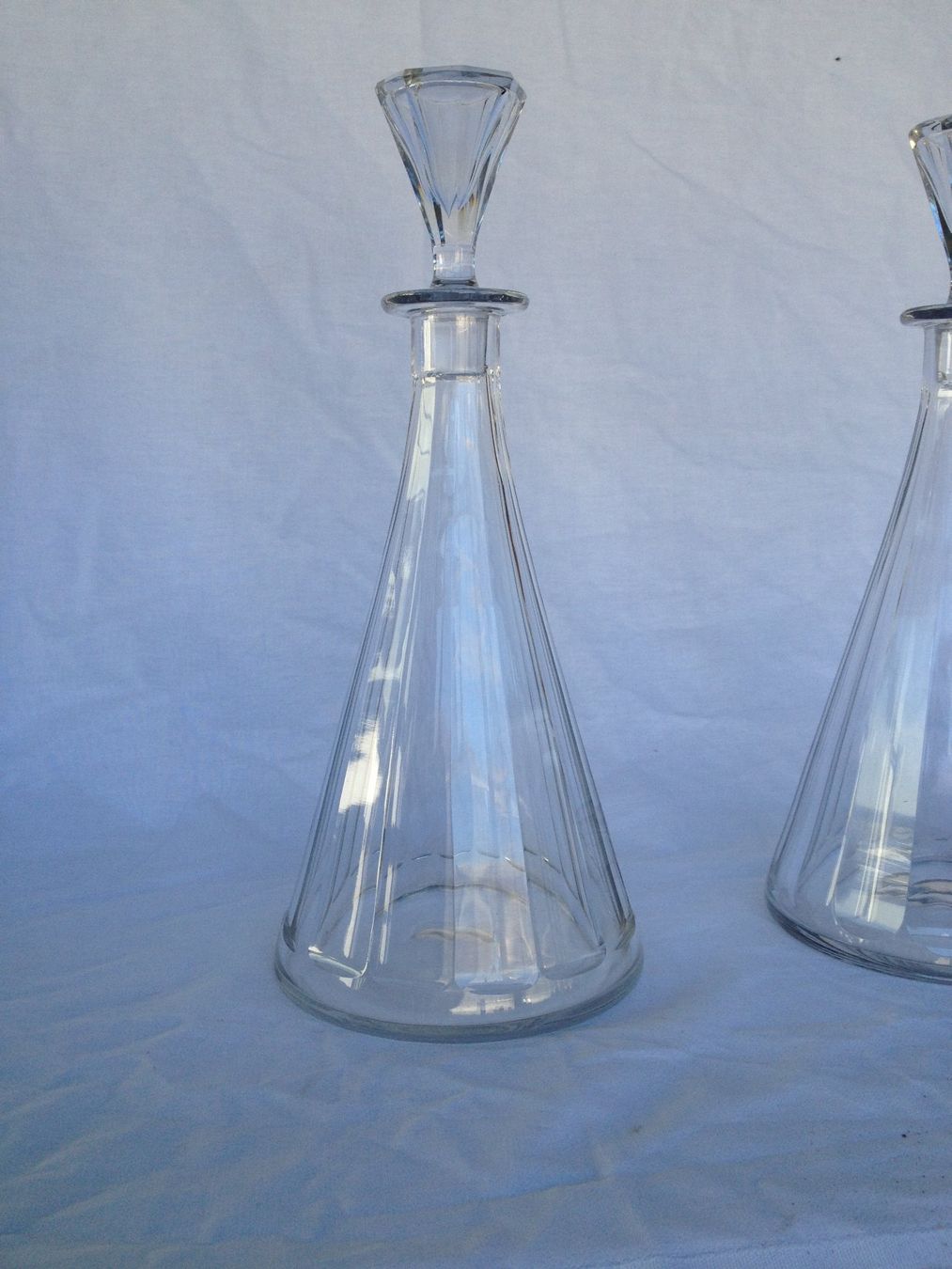 Baccarat Karaffen: 2 carafe baccarat - model Rex – Gebraucht aus Vuiteboeuf von broticaire 2