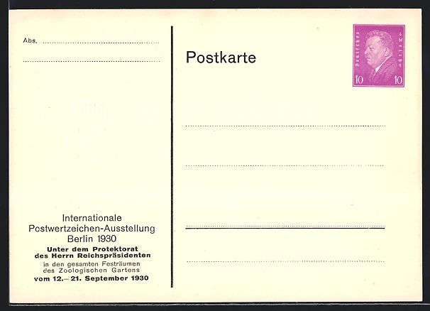 Cancelleria postale: Ganzsache PP115C1 /05: Berlin, Internati – Usato da Berlin venduto da bartko-reher