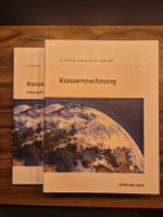 Konzernrechnung mit Lösungsbuch, guter Zustand