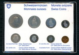 CHF-Münzsatz 1979 (weiss) stgl Jahrgangssatz