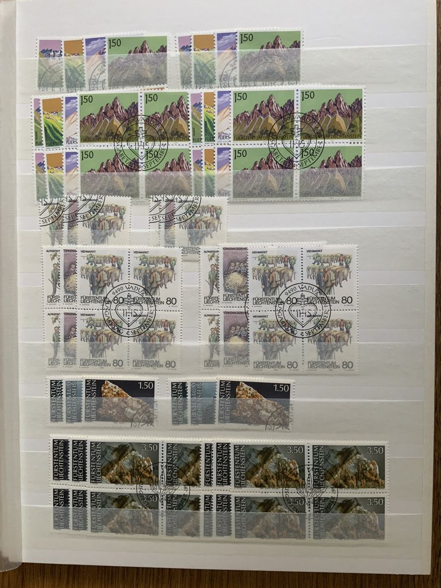 Tutti i francobolli: Liechtenstein Briefmarken – Usato da Binningen venduto da chr_cr5n 1