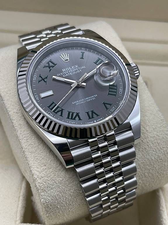 Rolex Orologi: Rolex Datejust 41 Ref. 126334 Wimbledon NEW 2026 – Nuovo e nell'imballaggio originale da Lugano venduto da luganotopwatches 6