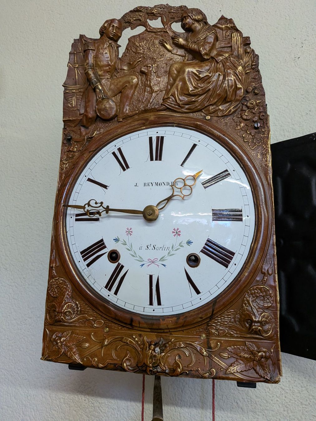 Orologi da terra & Orologi da parete: Antike Uhr Comtoise Morez – Usato da Emmen venduto da Brockofsky 5