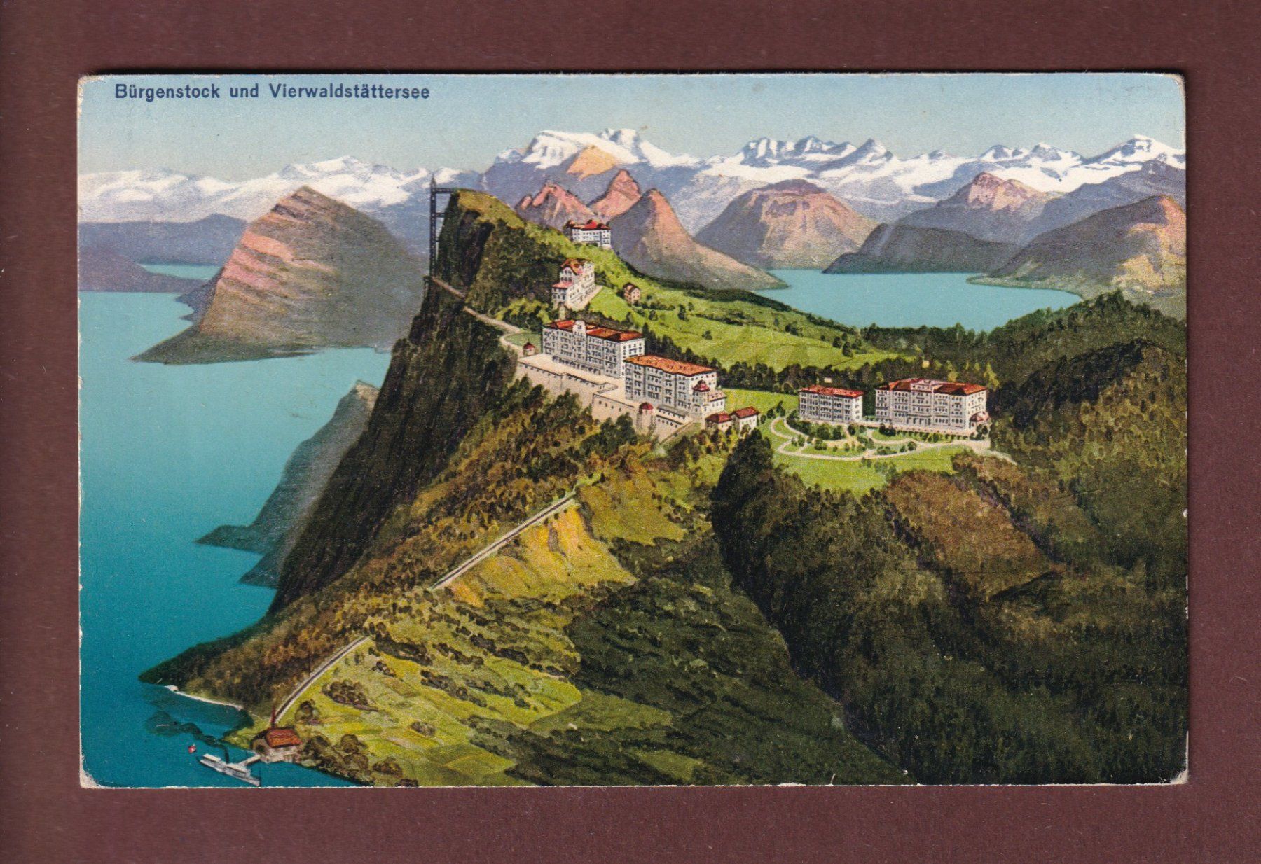 Cartes postales: BÜRGeNSTOCK - 1942 – D'occasion à Pully par nicecards-shop