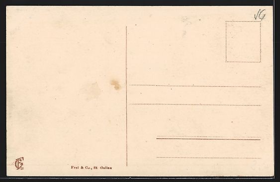 Cartoline postali: AK Amden, Teilansicht mit Bergen – Usato da Berlin venduto da bartko-reher 1