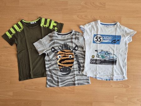 3 T-Shirts Gr. 134