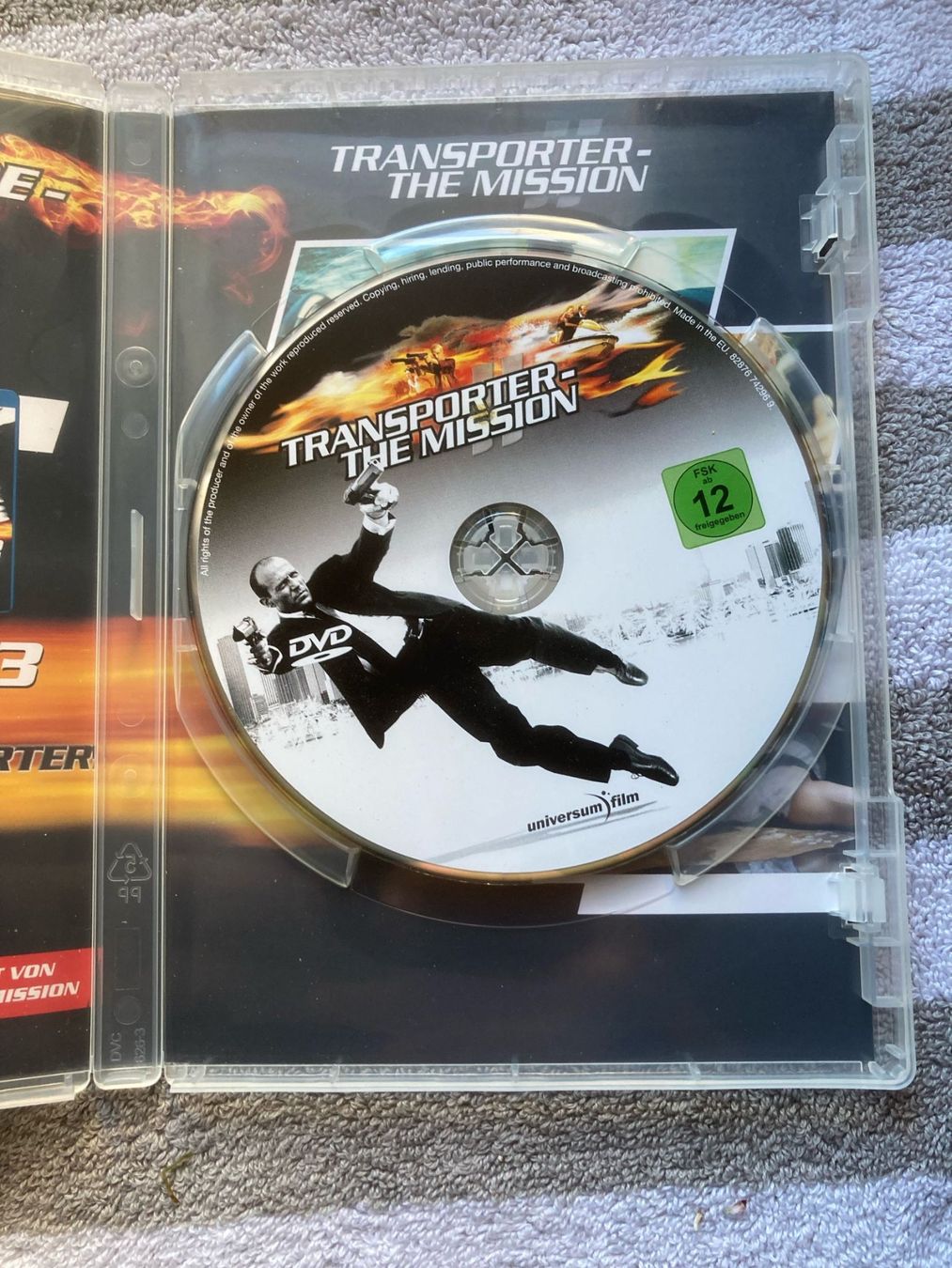 Alle DVDs: DVD Transporter  Jason Statham – Gebraucht aus Aarwangen von to-hirschi 2