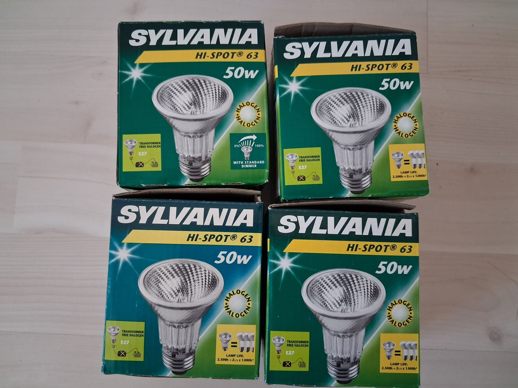Lampen: 4 X HI SPOT 63 50 WATT E 27 – Neu und originalverpackt aus langnau von Santos1411