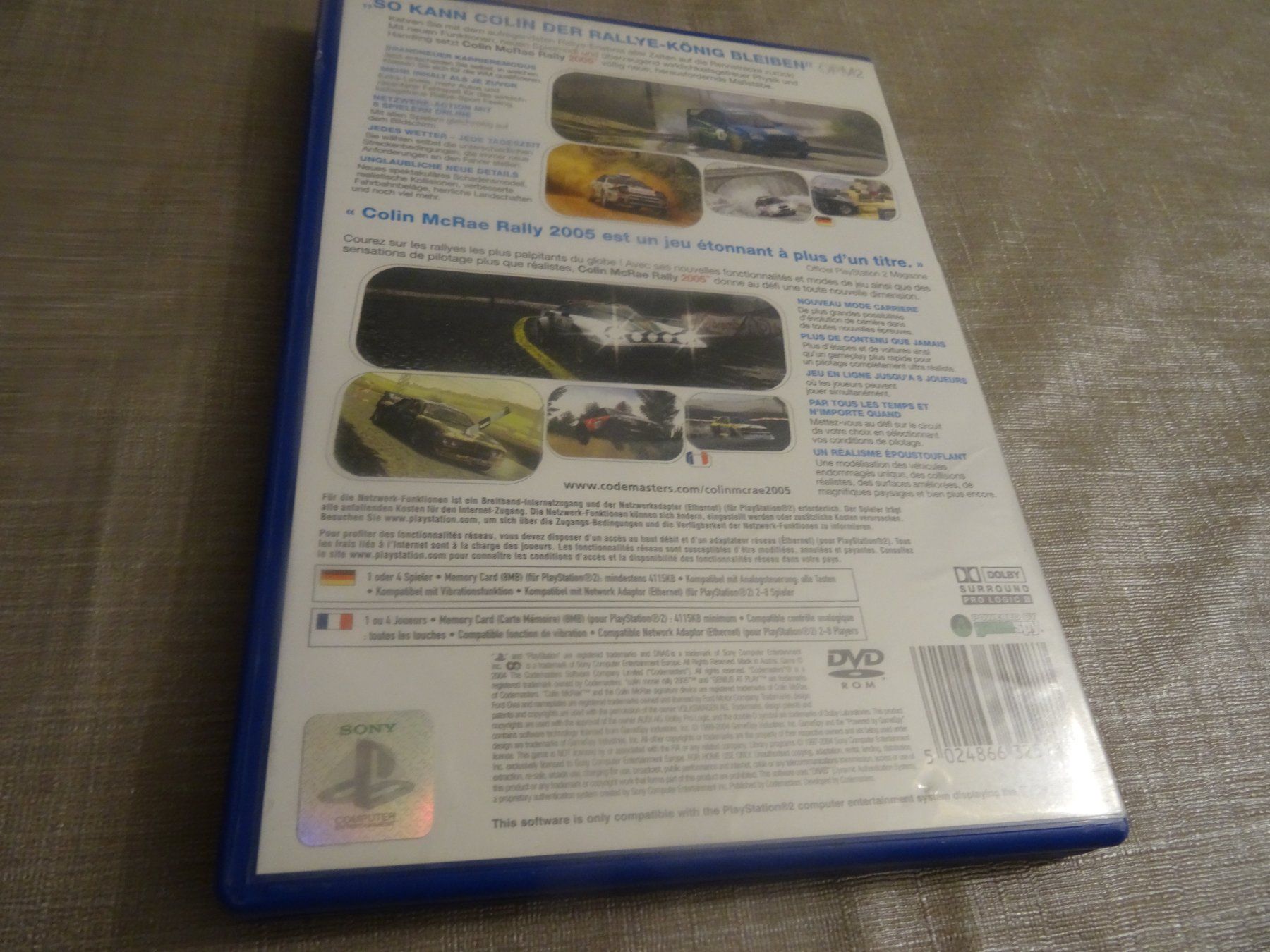 Sony Spiele: Colin Mcrae Rally 2005 (PS2) – Gebraucht aus Olten von Disc-Ausverkauf 2