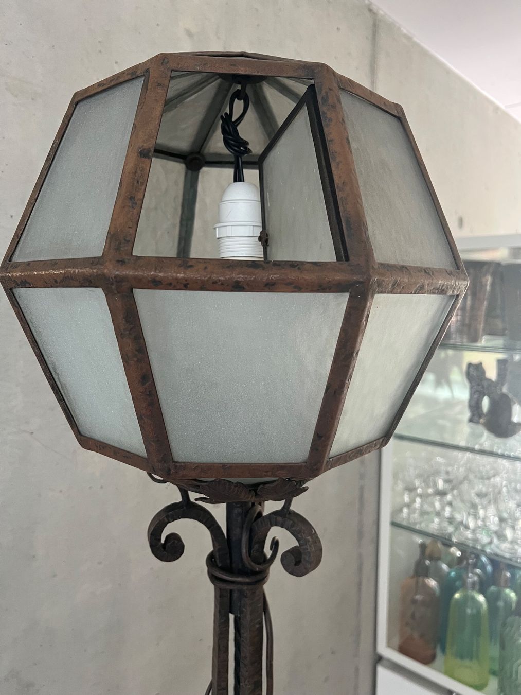 Lampade: Jugendstil Ständerleuchte – Usato da Wabern venduto da La-Vitrine 4