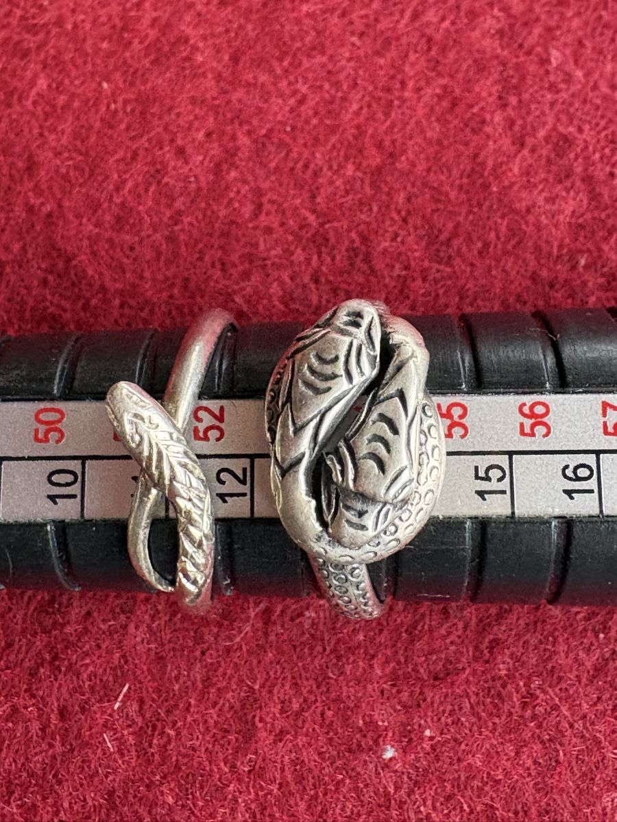 Ringe: 2 x Schlangenringe Silber Gr. ca. 52 +54 – Gebraucht aus Embrach von mays 2