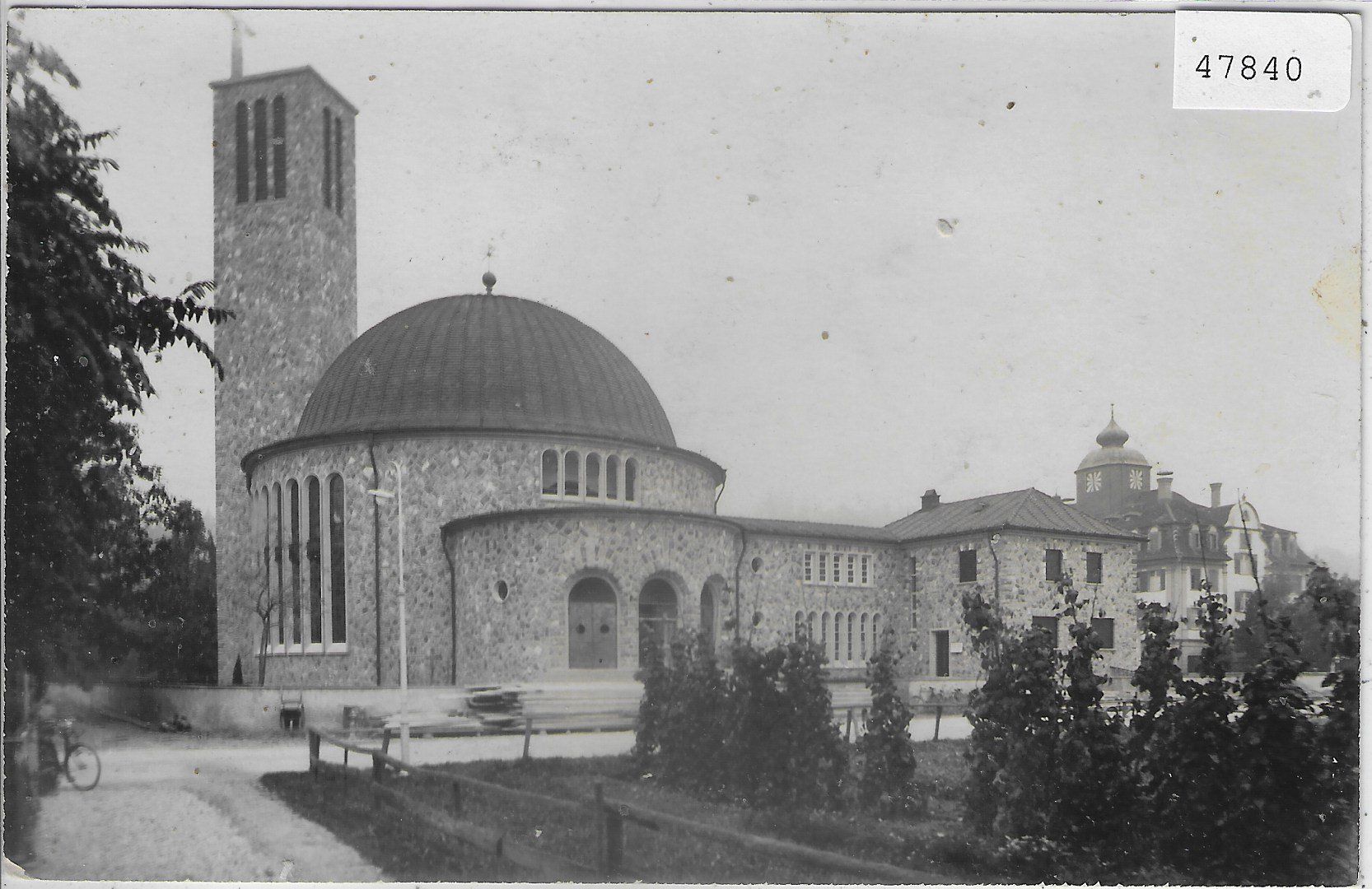 Ansichtskarten: Rheineck - Kath. Kirche – Gebraucht aus Ettingen von Kartenplanet