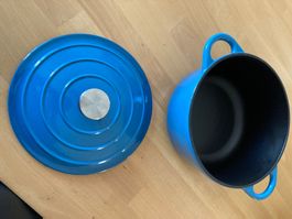Kuhn Rikon Bräter blau neuwertig 26cm