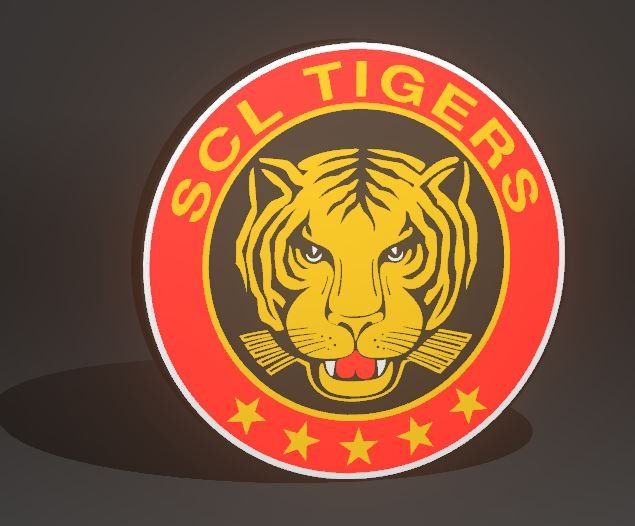 Lampade: SLC Langau Tigers lightbox lampe – Nuovo (secondo la descrizione) da Noville venduto da Berlusconi55