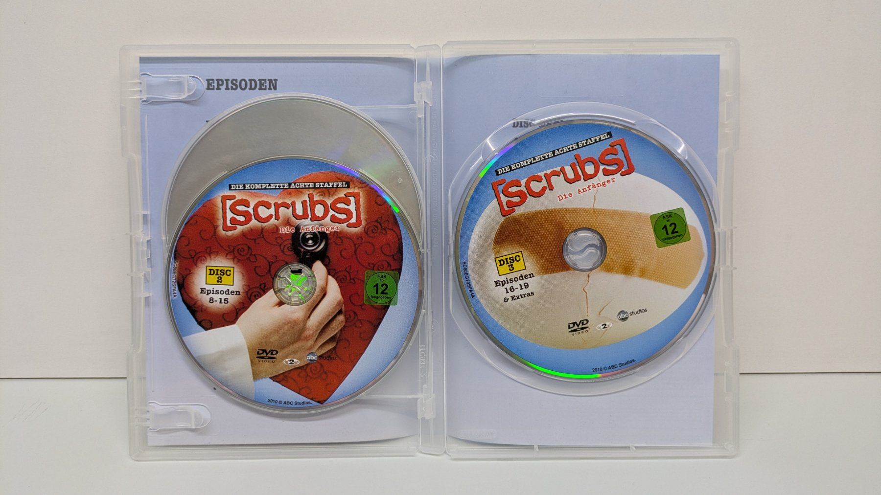 Tutti i DVDs: Scrubs - Die Anfänger, Staffeln 8 – Usato da Menziken venduto da mame18 2