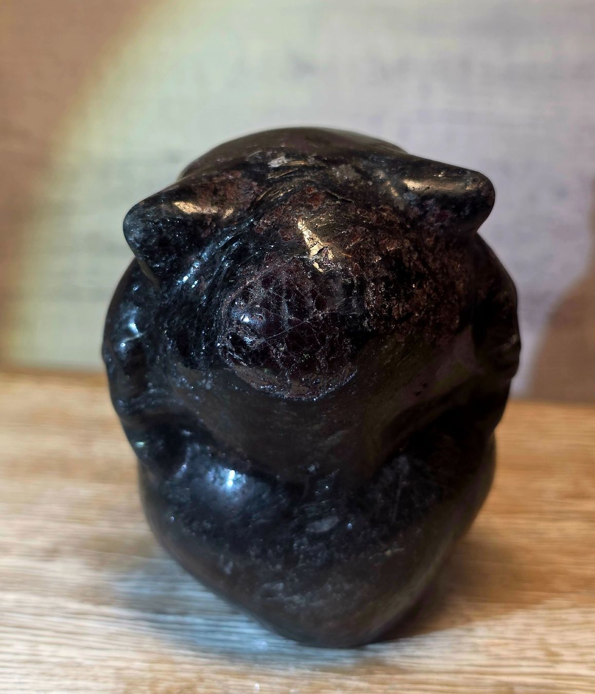 Minerali & Pietre curative: Granat in Astrophyllit Tiger Schädel A 551g – Nuovo e nell'imballaggio originale da Matzingen venduto da Shay_Crystalz 2