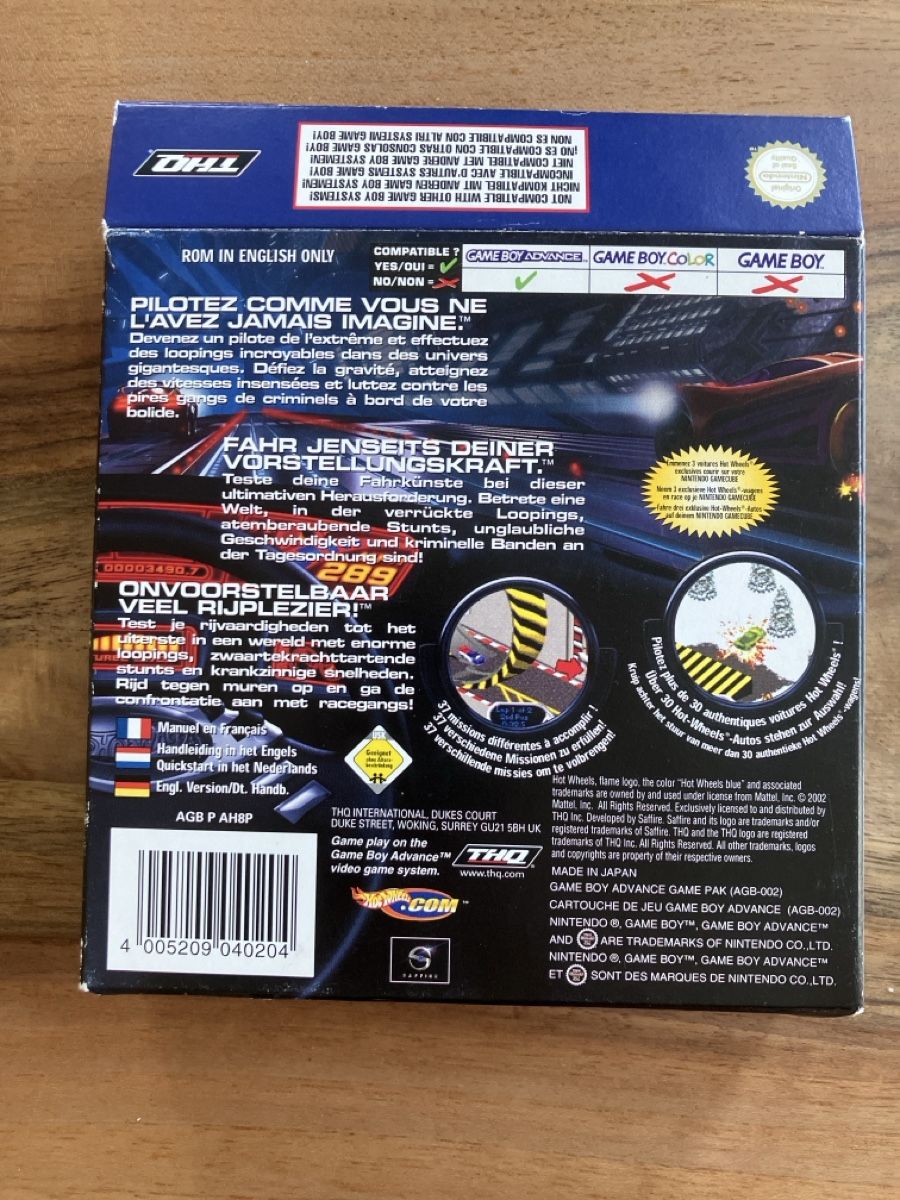 Nintendo Jeux: Gameboy Advance Hot Wheels Velocity – D'occasion à Burgdorf par mar_yz2h 3
