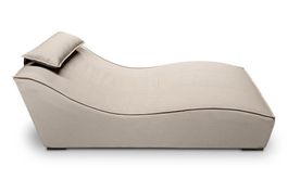 Gartenliege Sunbrella Stoff sandbraun