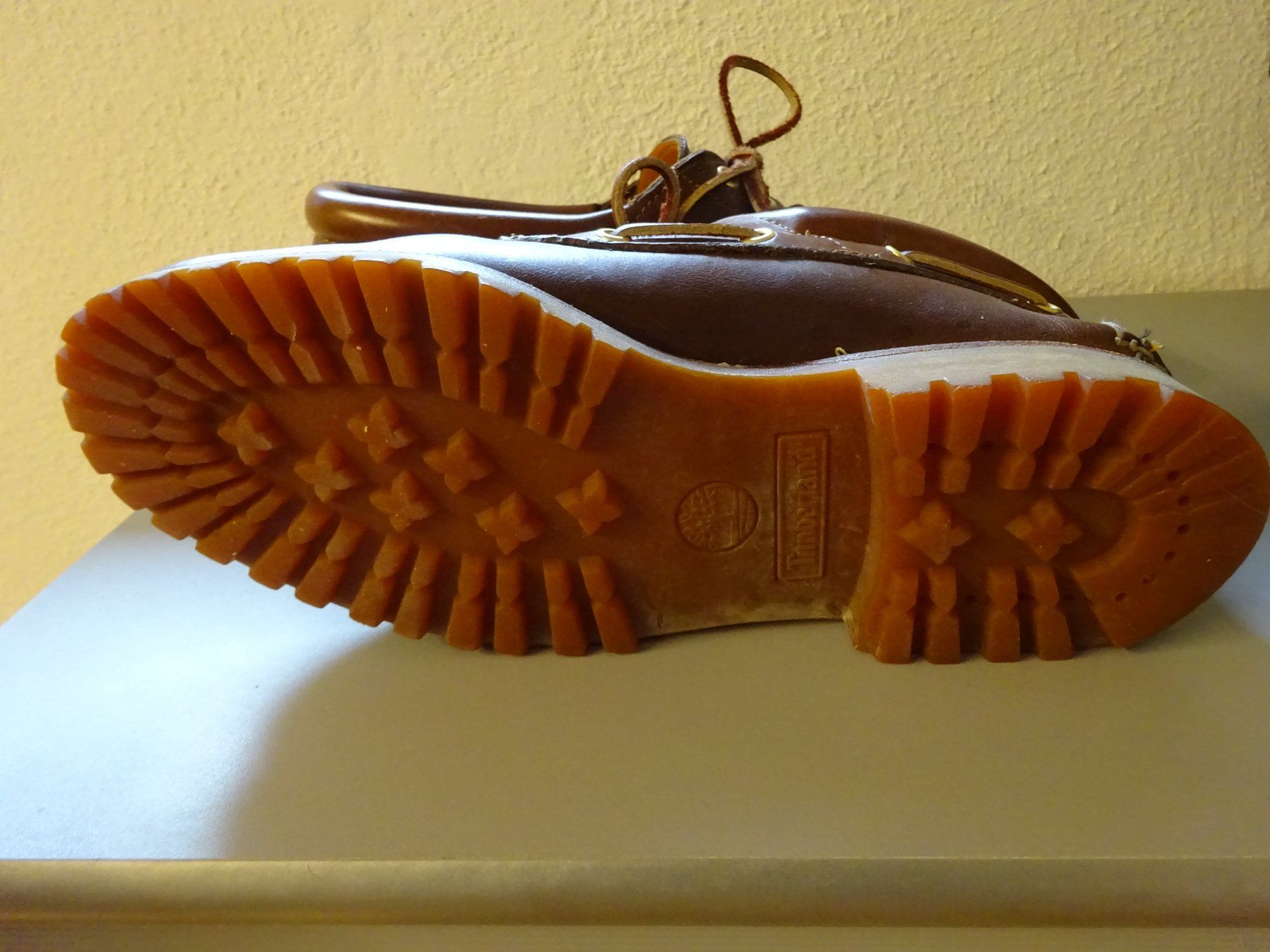 Timberland Herrenschuhe: Timberland Bootsschuh braun Grösse 44 gebraucht – Gebraucht aus Widnau von Tityos 4