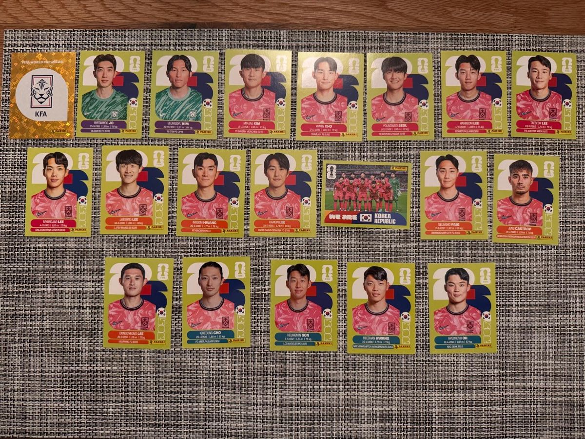 Panini Carte collezionabili: WM Paninibilder KOREA Vollständig – Nuovo e nell'imballaggio originale da Bubendorf venduto da ale_6fxg