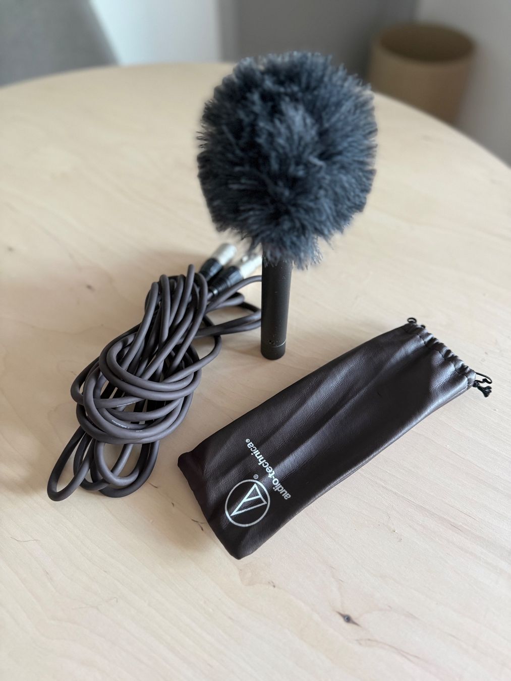 Audio Technica Mikrofone: Audio-technica Microphone ATM10+ Windschutz + XLR Kabel – Gebraucht aus Solothurn von omtara 1