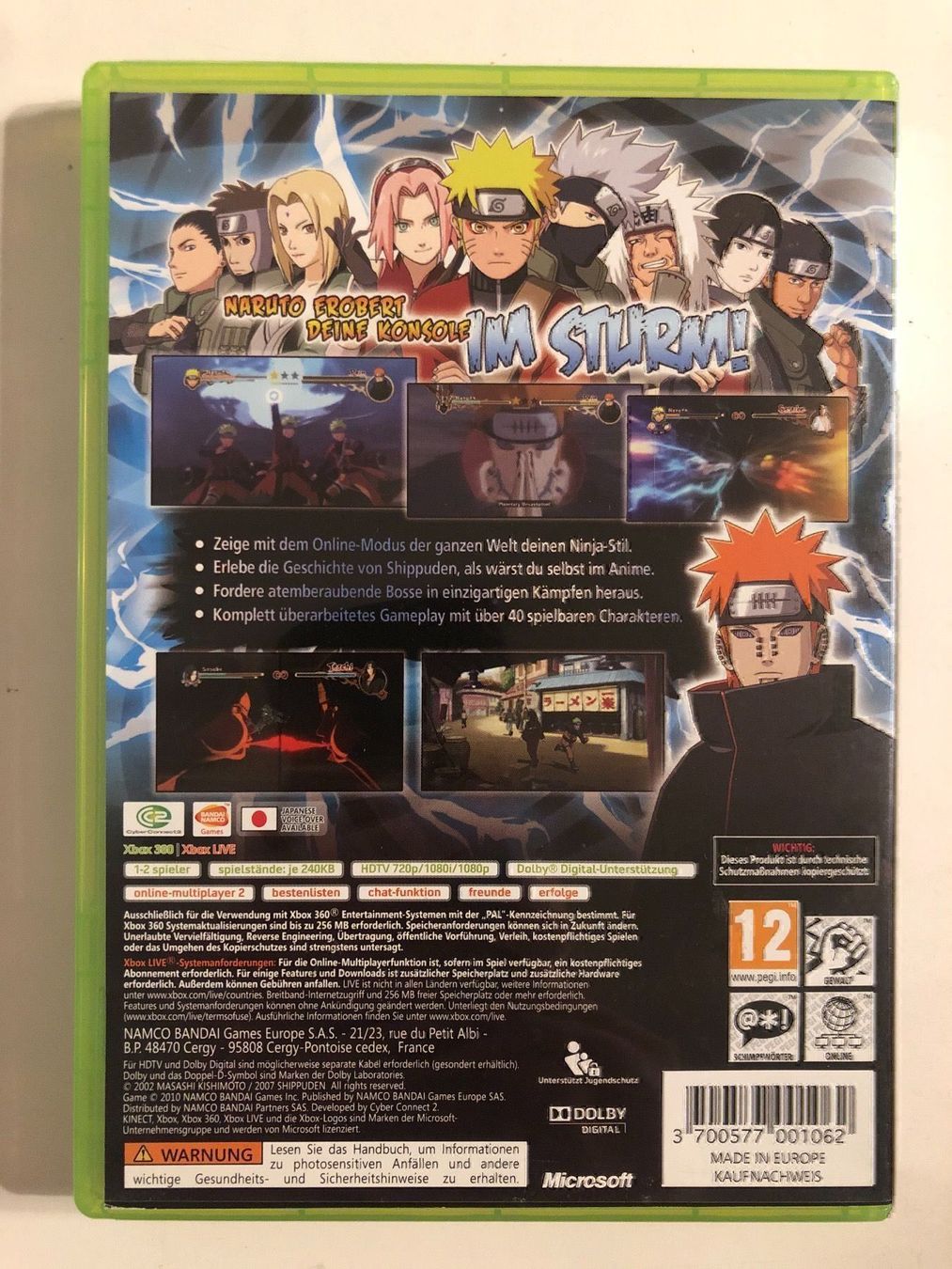 Microsoft Giochi: Naruto Ultimate Ninja Storm 2 Xbox 360 – Usato da Kestenholz venduto da Mad18 1